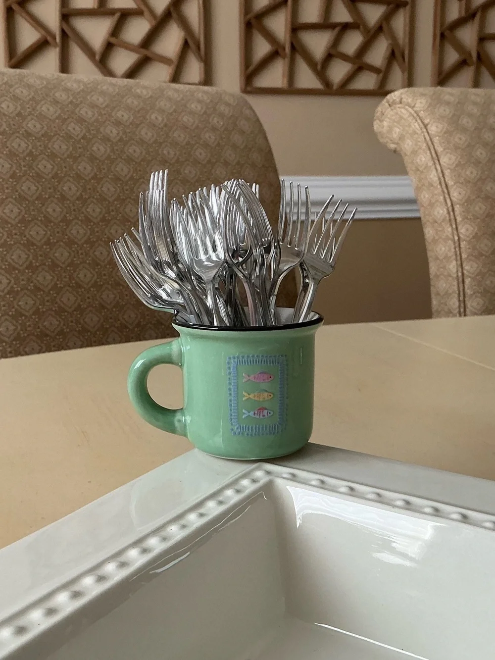 Summer Fish Toothpick Holder Platter Decoration + Bonus - 🐟 🐠